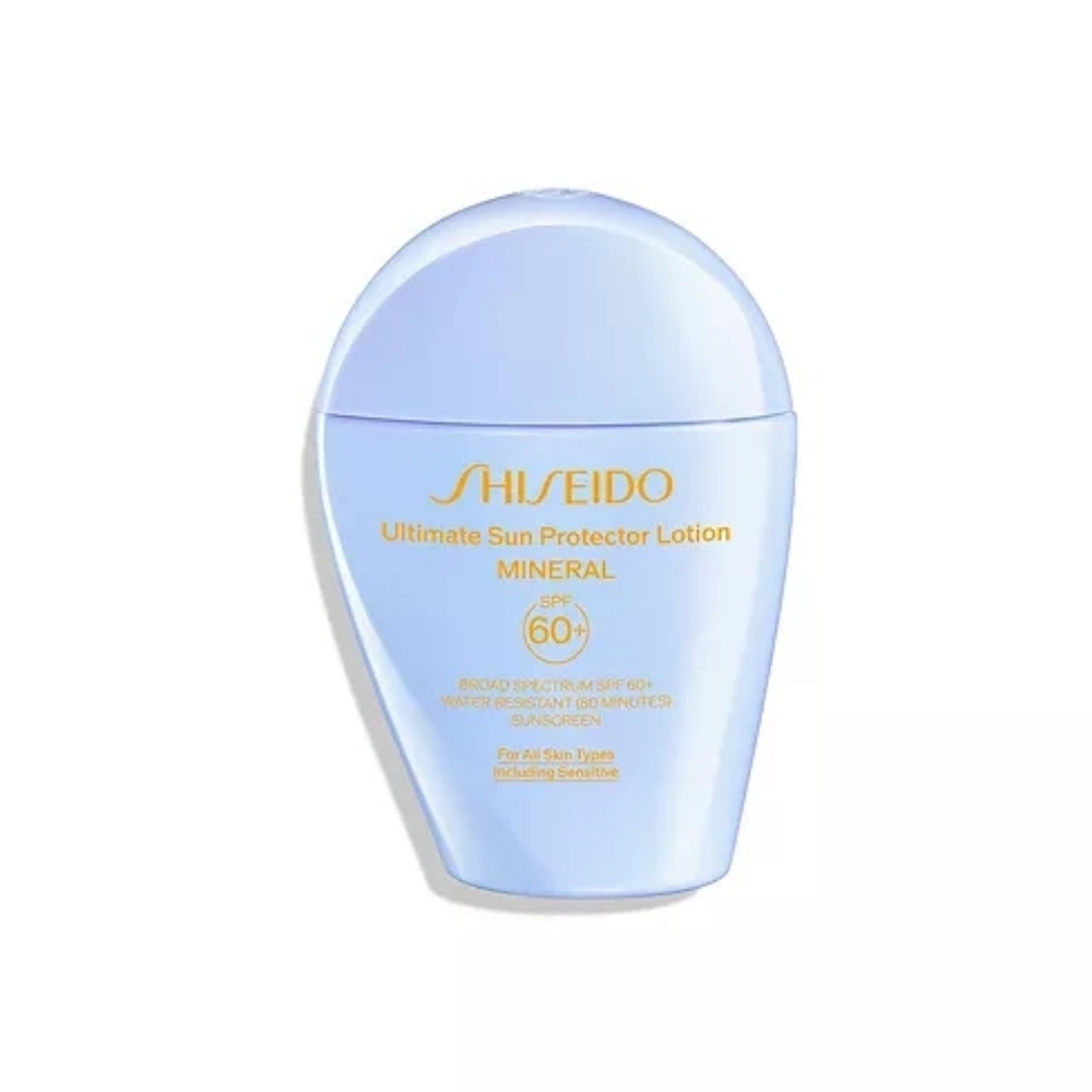 New Shiseido Mineral Sun Protector Lotion SPF 60+ 50 ml